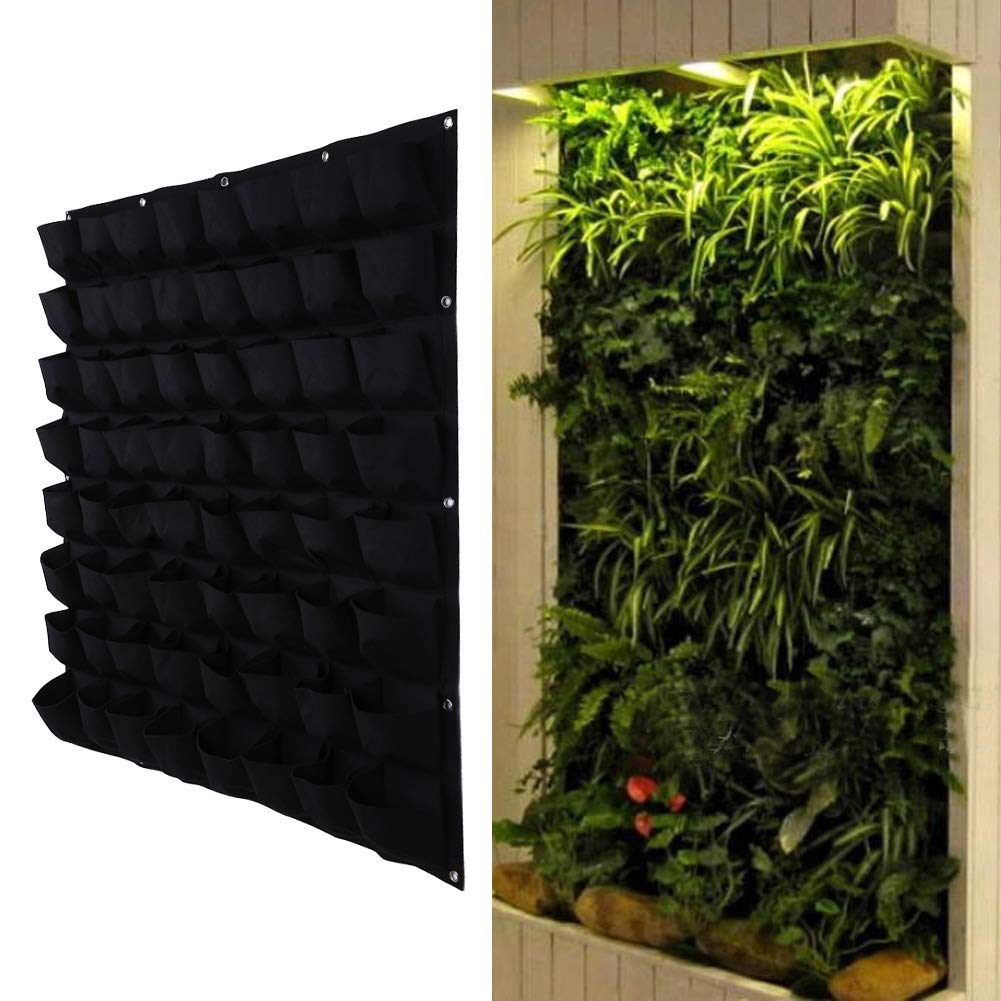 fabric pocket vertical garden
