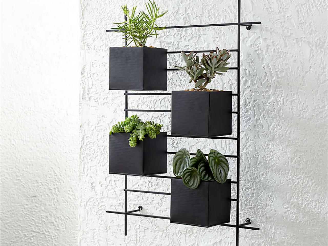 metal vertical garden structure