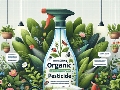 Controlling Pests in Your Indoor Vertical Garden: Organic Solutions for a Healthy Living Wall