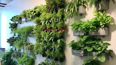 Efficient Vertical Garden Irrigation Methods for a Healthy Indoor Garden