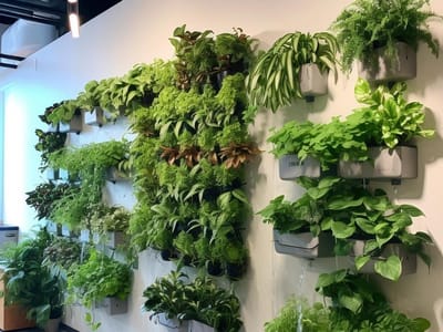 Efficient Vertical Garden Irrigation Methods for a Healthy Indoor Garden