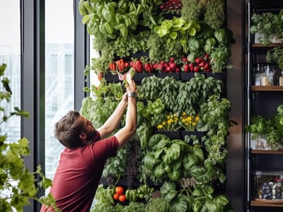 Essential Tips to Care for Different Types of Plants in an Indoor Vertical Garden
