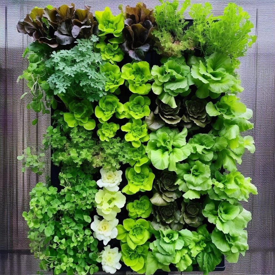 Growing Lettuce in Vertical Gardens: Fresh Greens at Your Fingertips