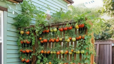 Growing Tomatoes in Vertical Gardens: Techniques for a Thriving Crop