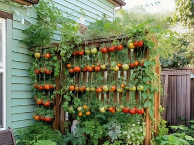 Growing Tomatoes in Vertical Gardens: Techniques for a Thriving Crop