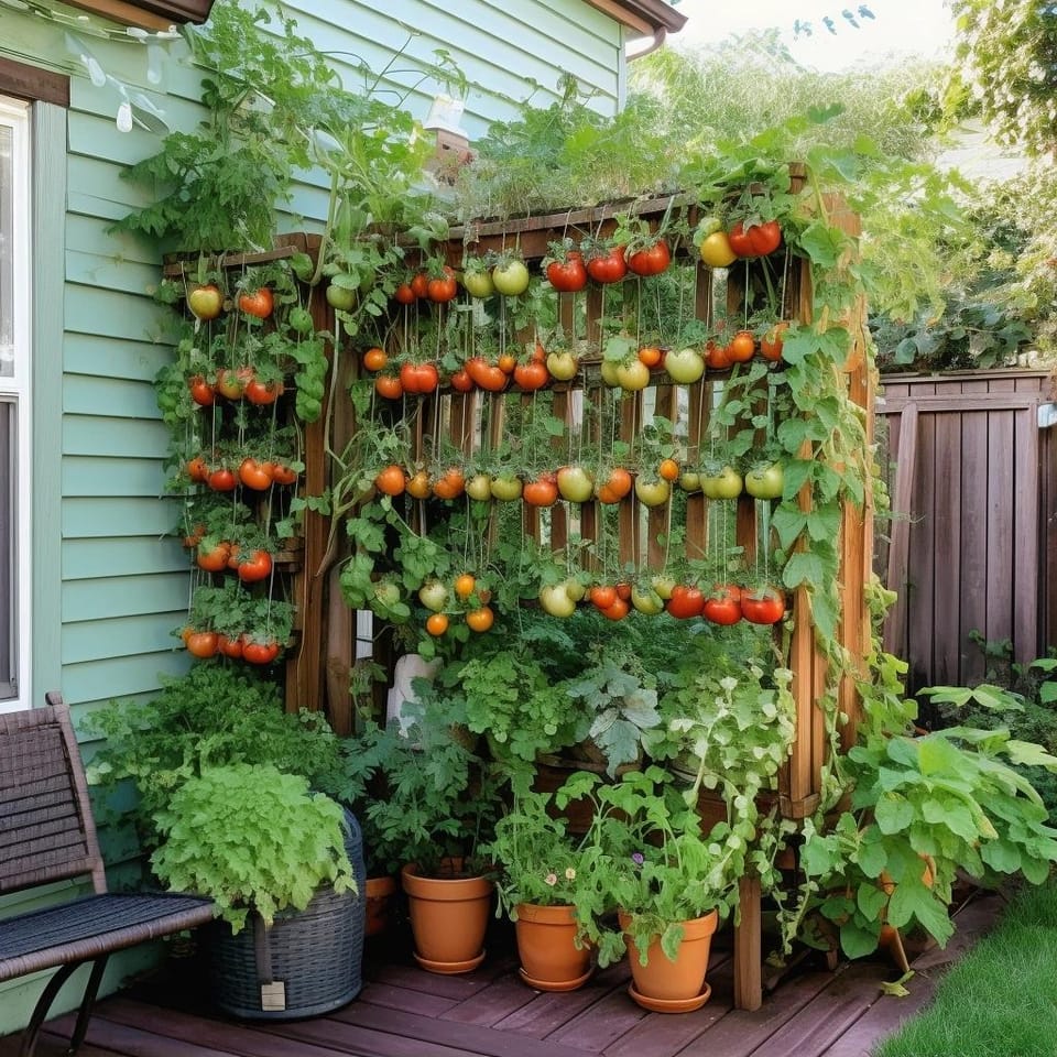 Growing Tomatoes in Vertical Gardens: Techniques for a Thriving Crop
