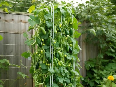 How to Grow Cucumbers Vertically: A Guide to Success