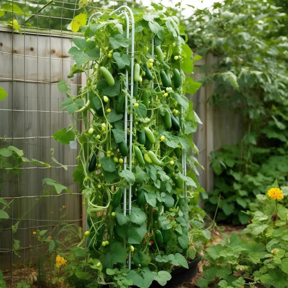 How to Grow Cucumbers Vertically: A Guide to Success