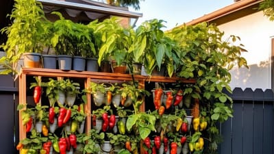 How to Grow Peppers in Vertical Gardens: A Comprehensive Guide