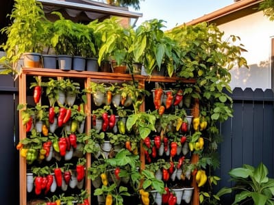 How to Grow Peppers in Vertical Gardens: A Comprehensive Guide