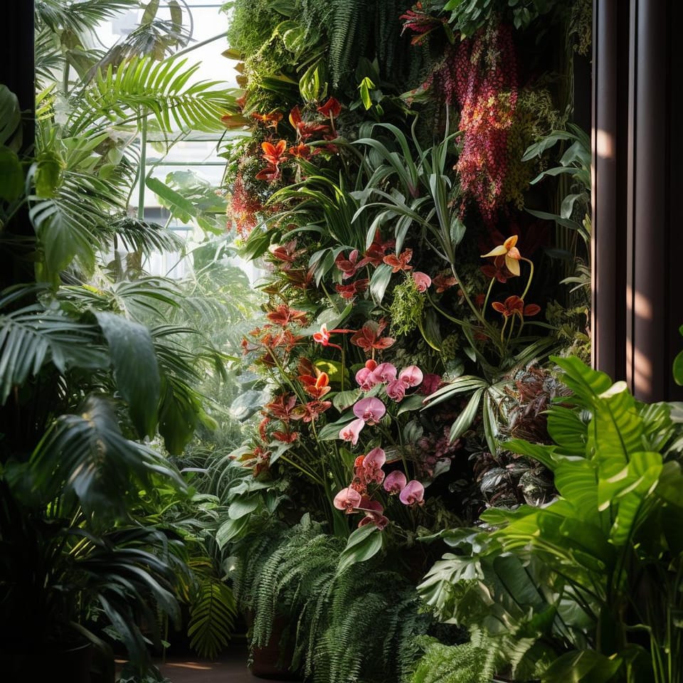 Incorporating Exotic Plants in Your Indoor Vertical Garden: A Comprehensive Guide