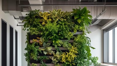 Indoor Vertical Garden Benefits: Improving Air Quality and Mental Well-being