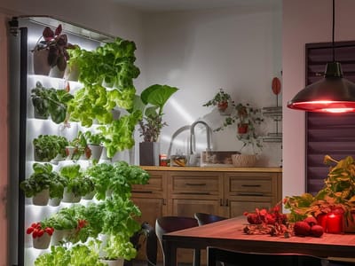 Indoor Vertical Garden Lighting Solutions: Choosing the Right Lights for Your Space and Plants