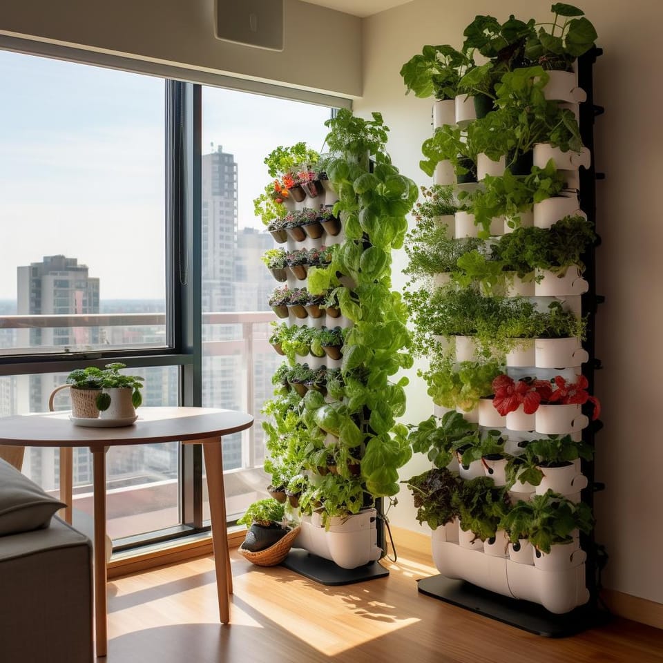 Indoor Vertical Garden Systems: A Comparative Study for the Urban Gardener