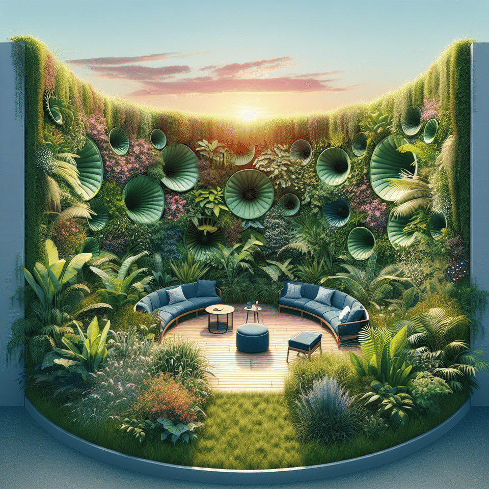 Soundscaping with Plants: How to Create a Relaxing Acoustic Environment with a Vertical Garden