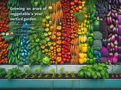 Taste the Rainbow: Growing an Array of Colorful Vegetables in Your Vertical Garden