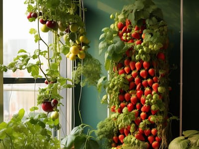 The Art of Stacking: Key Techniques for a Successful Indoor Vertical Vegetable Garden