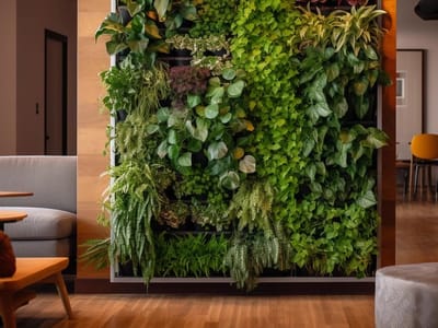 The Many Benefits of Indoor Vertical Gardens: Health, Space, and Sustainability