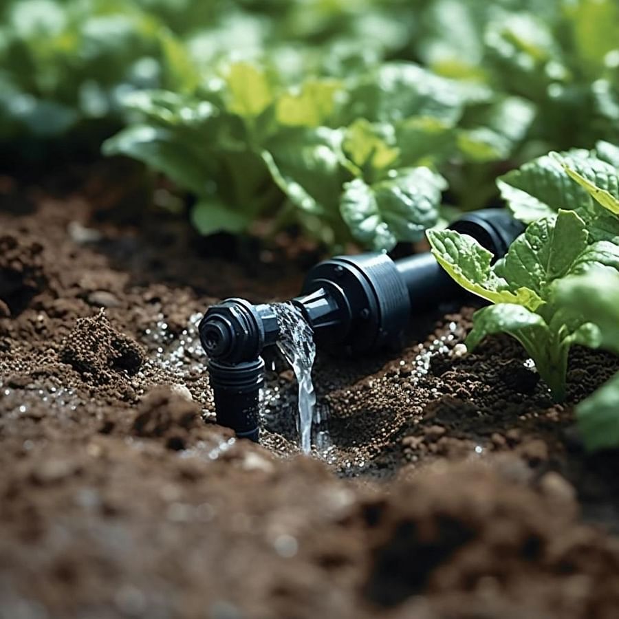 Vertical Garden Irrigation Methods Comparing Drip Systems, Wicking