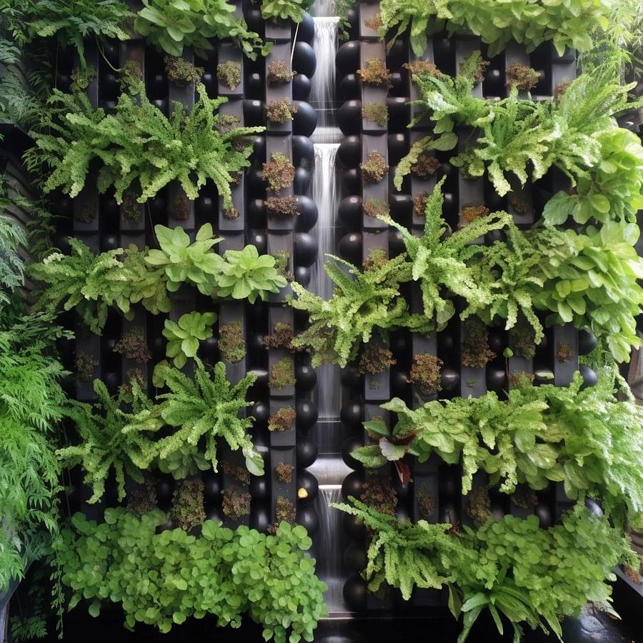 Vertical Garden Irrigation Methods Comparing Drip Systems, Wicking