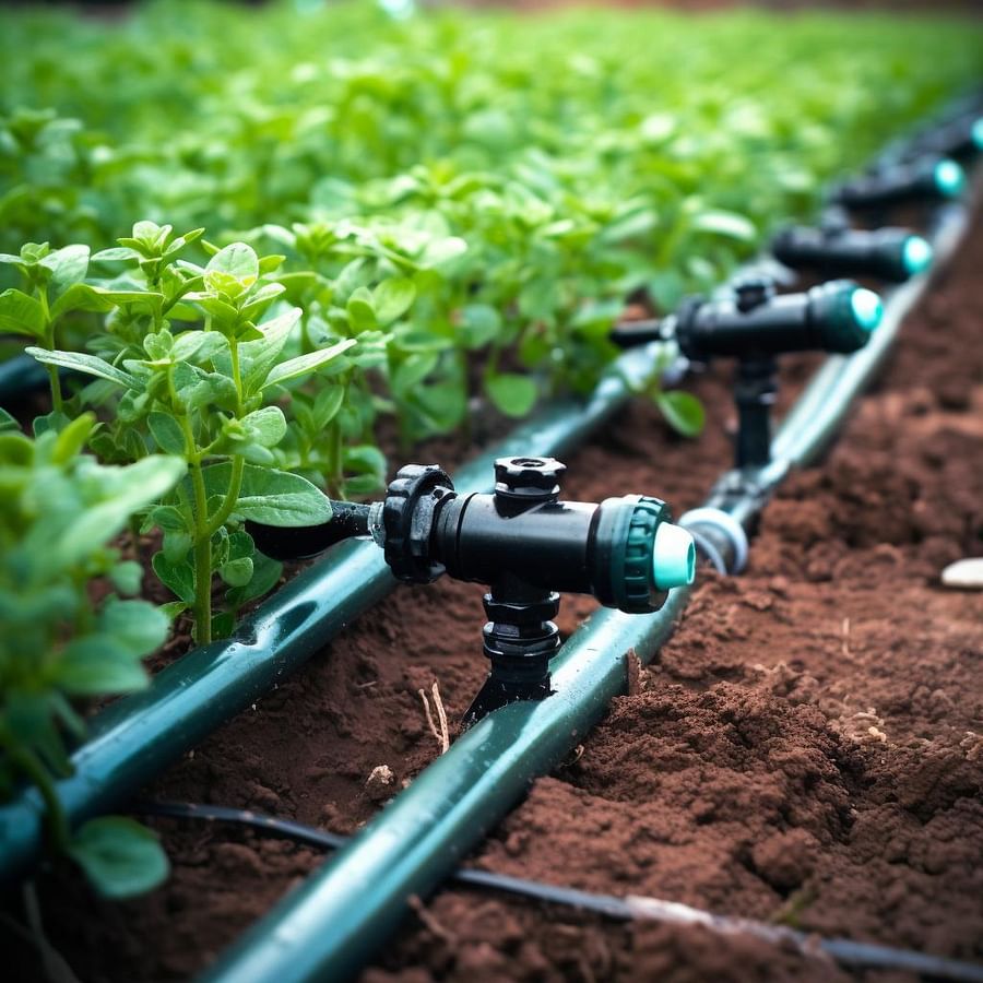 Vertical Garden Irrigation Methods Comparing Drip Systems, Wicking