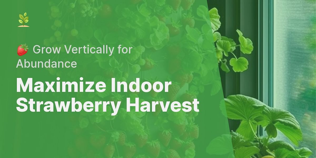 How To Grow Strawberries Vertically Tips For A Bountiful Indoor Harvest 5402