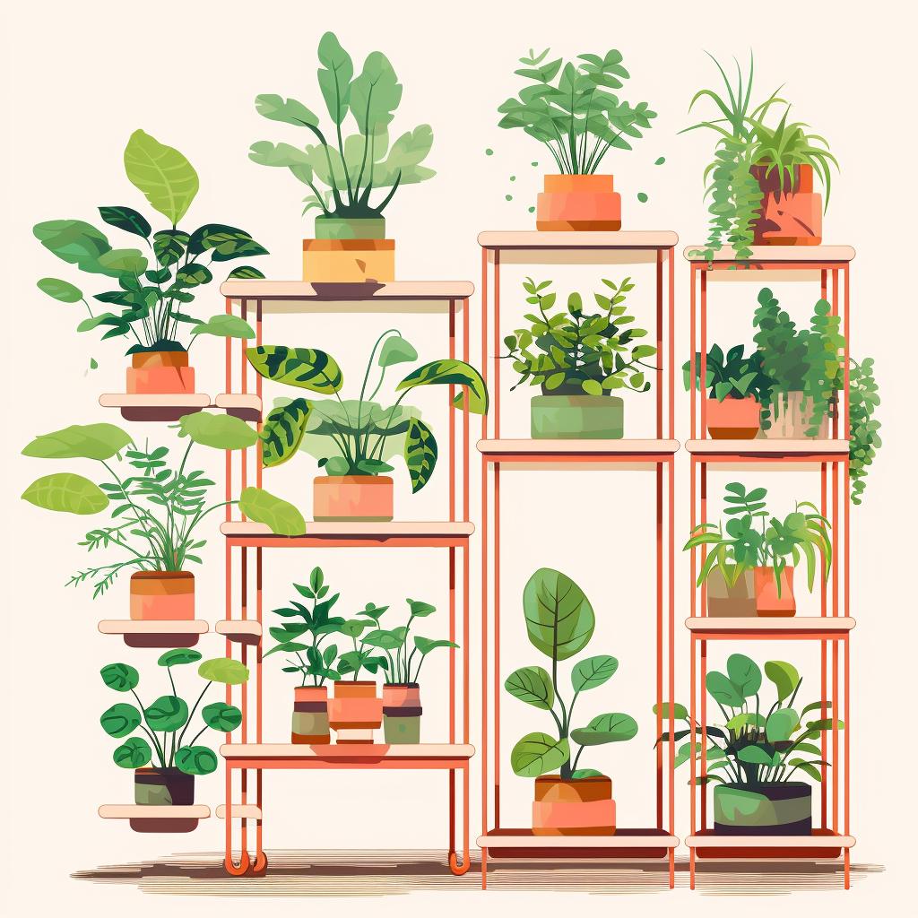 Different types of indoor vertical gardening systems